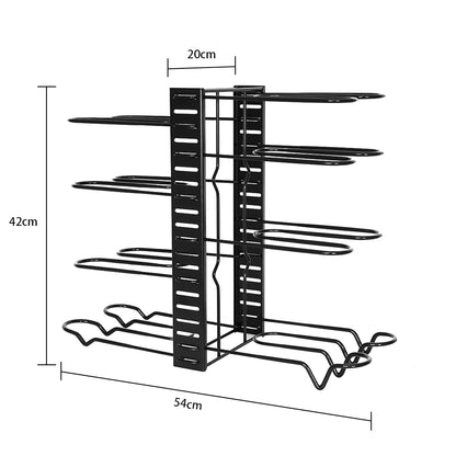 STORFEX 8 Tiers Pots and Pans Organizer_4