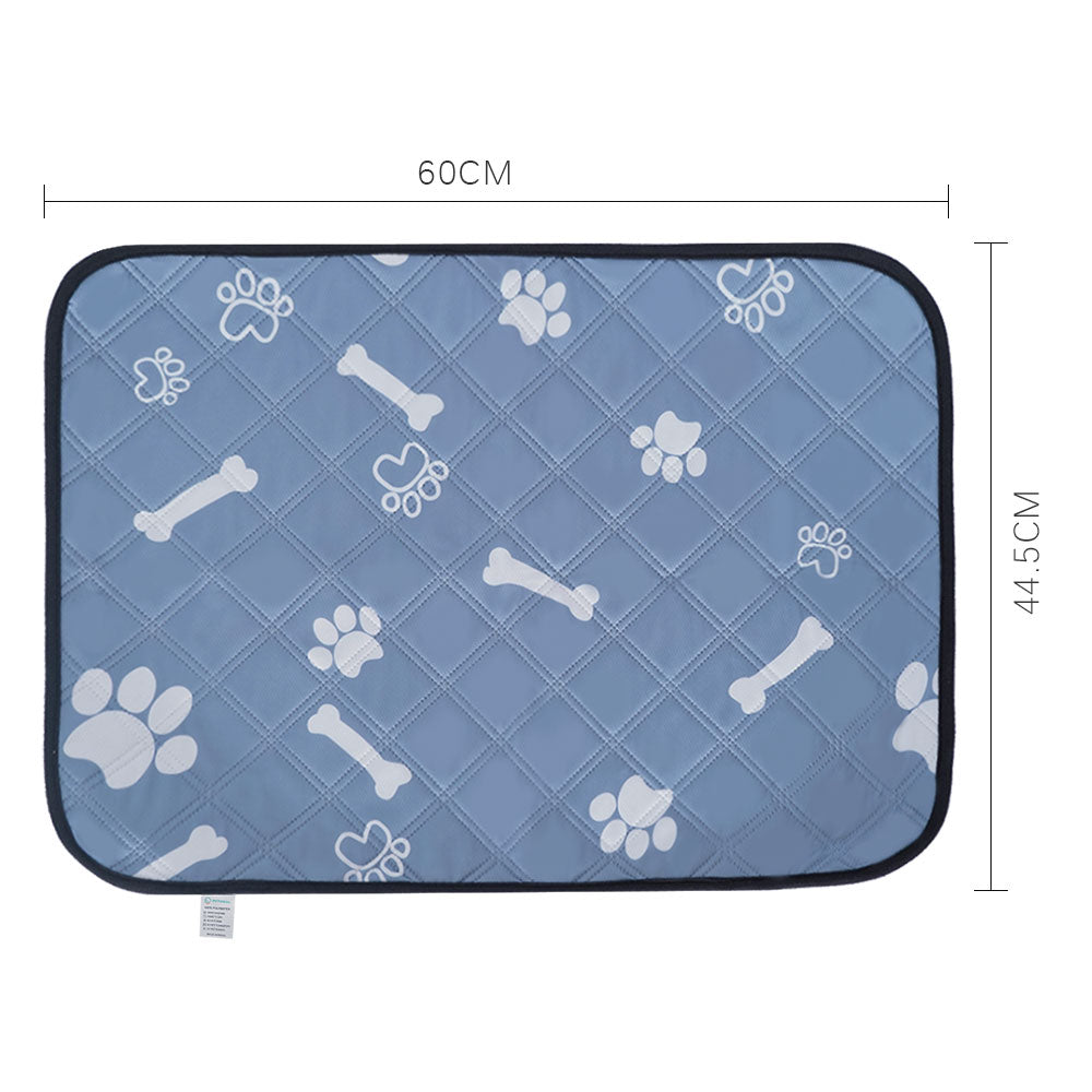 PETSWOL 2 Pack Pet Dog Diaper Bone Pattern Pee Pad_7