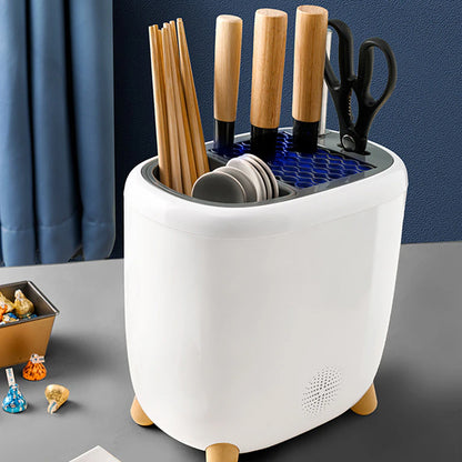 Large Capacity Multifunctional Knife Holder and Storage with Drainage_5