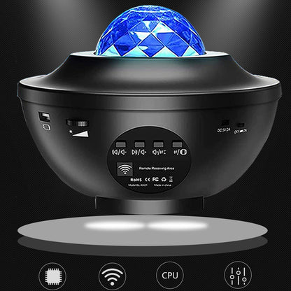 LED Night Lamp Projector Rotating Light -USB Power Supply_7