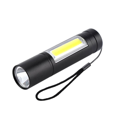 Super Bright Camping Torch Lamp COB Mini LED Flashlight USB Charging_0