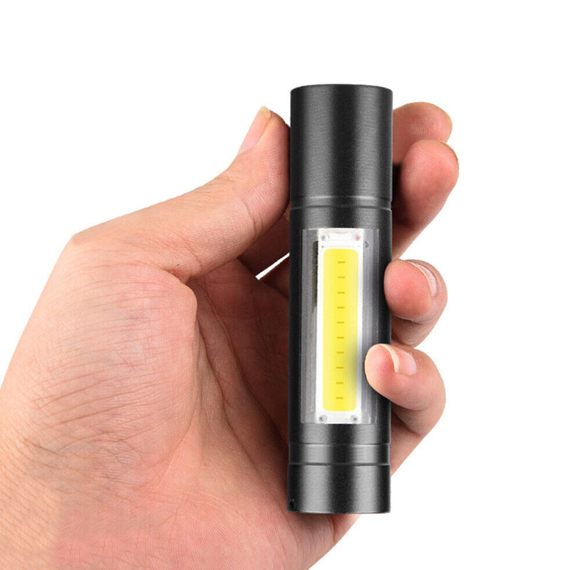 Super Bright Camping Torch Lamp COB Mini LED Flashlight USB Charging_3