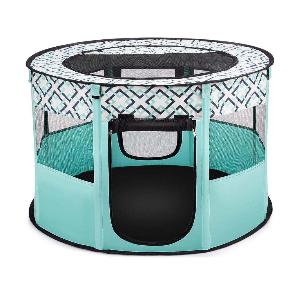 PETSWOL Portable Pet Playpen - Spacious Exercise Kennel Tent_1