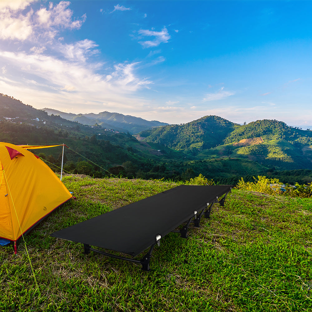 HYPERANNGER Ultralight Folding Tent Camping Cot Bed_5