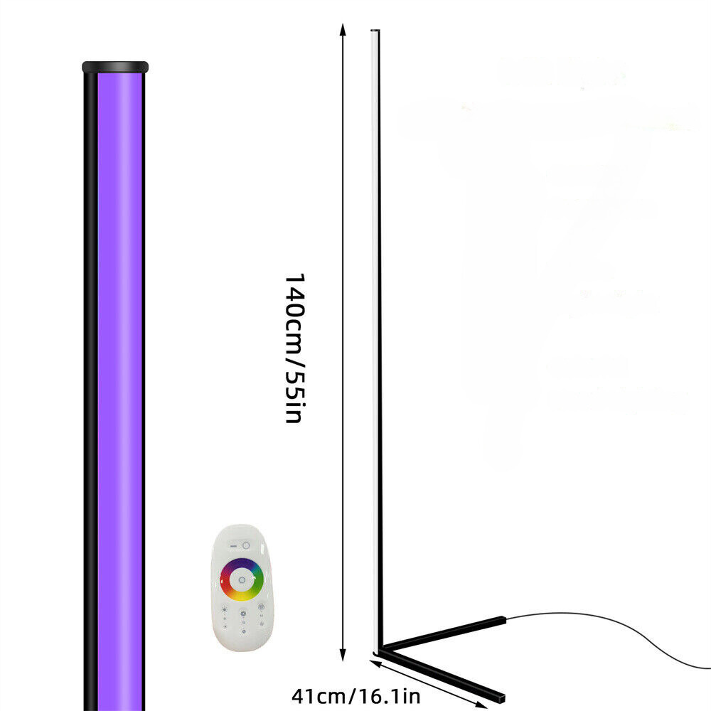 RGB LED Floor Corner Lamp with Remote Control_9