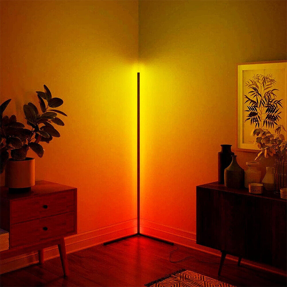 RGB LED Floor Corner Lamp with Remote Control_5