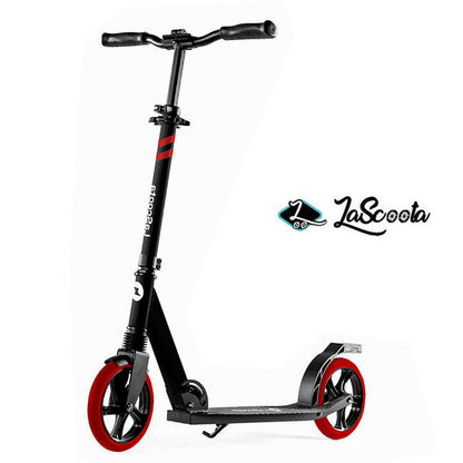 Lascoota Pulse Kick Push Commuter Scooter Teen Adult Black