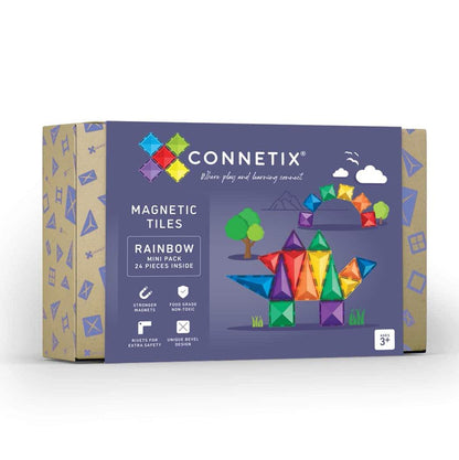 Connetix Tiles Rainbow Mini Pack 24 pc-1826048864990400512