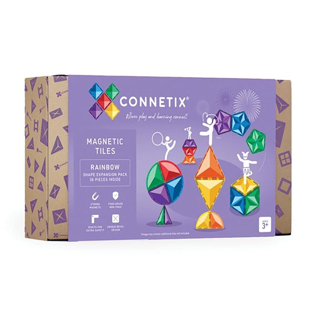 Connetix Tiles Rainbow Shape Expansion Pack 36 pc-1826048865120423936