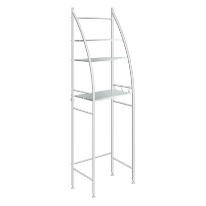 Dutxa 3 Tier Over Toilet Storage Shelf White-1831592970953035777