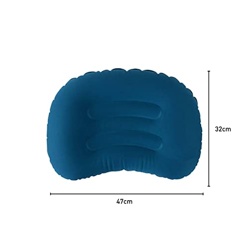 KILIROO Inflatable Camping Travel Pillow - Dark Blue