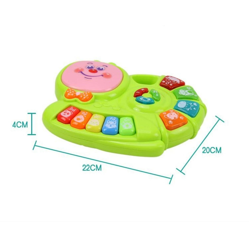 GOMINIMO Kids Piano Keyboard Music Toys with Snail Shape Design (Green) GO-MAT-109-XC