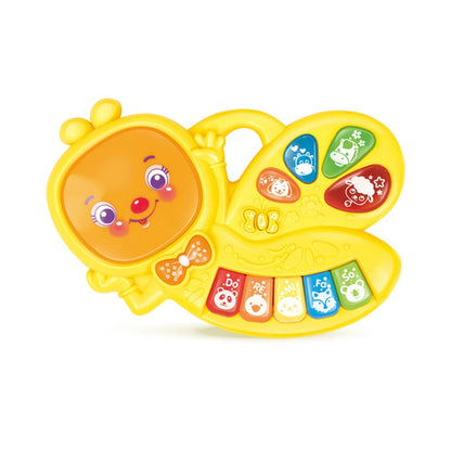 GOMINIMO Kids Piano Keyboard Music Toys with Bee Shape Design (Yellow)