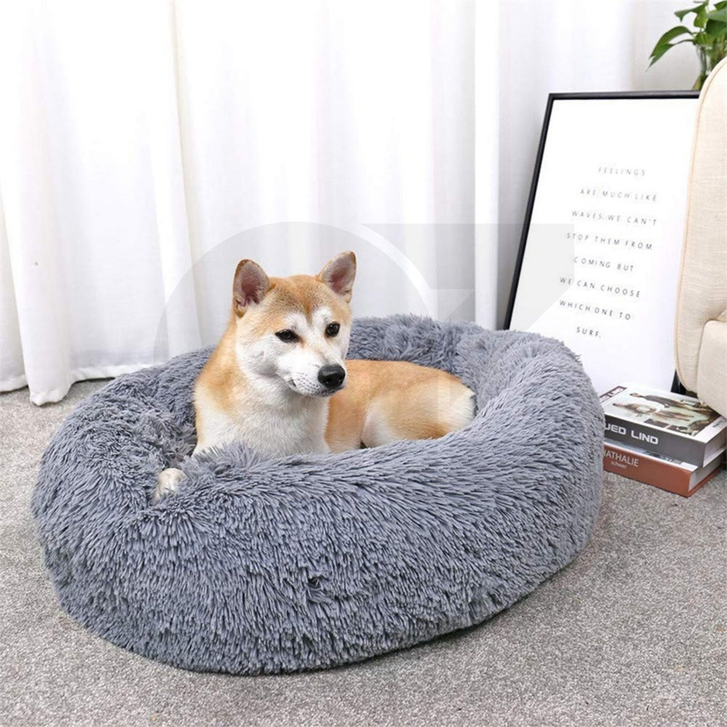 Floofi Pet Bed 80cm (Brown)