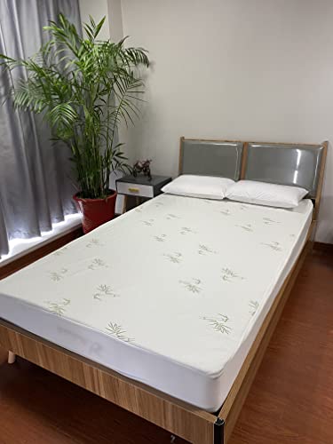 Gominimo Bamboo Jacquard Mattress Protector Double