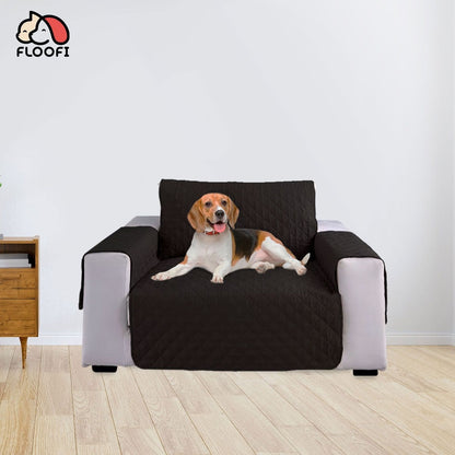 FLOOFI Pet Sofa Cover 1 Seat (Black)