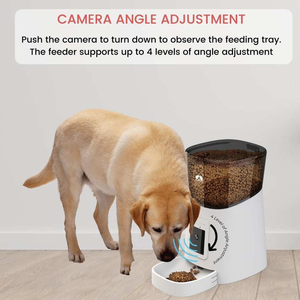 Floofi Automatic Smart Pet Feeder 6L - White