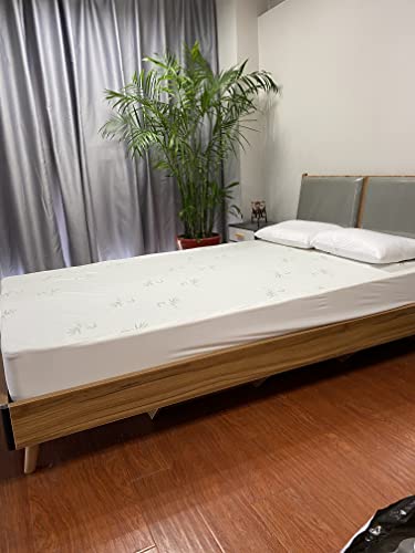 Gominimo Bamboo Jacquard Mattress Protector Double