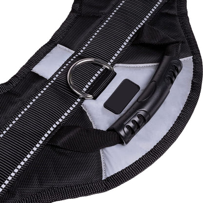 FLOOFI Dog Harness Vest XXL Size (Black)