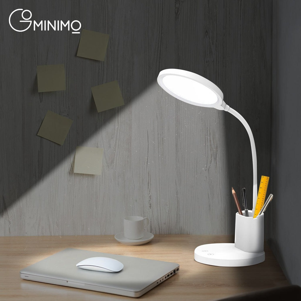 GOMINIMO Desk Lamp With Pen And Phone Holder